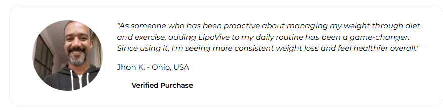 LipoVive Customer Reviews